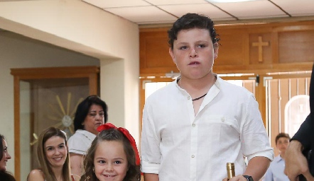 Primera Comunión de Michelle Heinze.