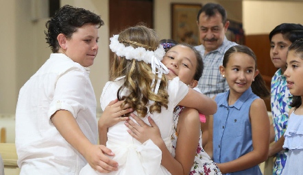 Primera Comunión de Michelle Heinze.