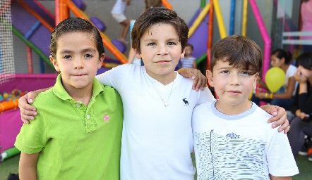  Marcelo, Hugo y Juan Carlos.