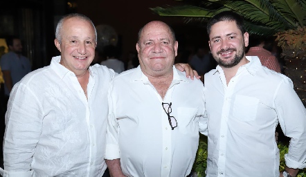  Paco Lavín, Francisco Cabral y Ricardo Cabral.