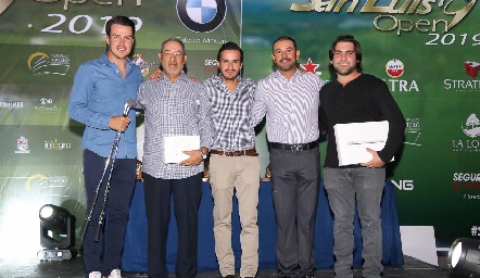 Premiación Torneo Anual de la Loma Golf.
