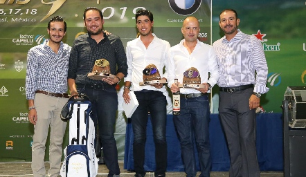 Premiación Torneo Anual de la Loma Golf.