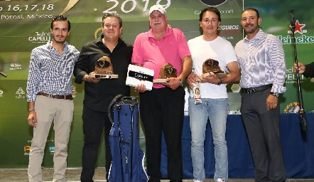 Premiación Torneo Anual de la Loma Golf.