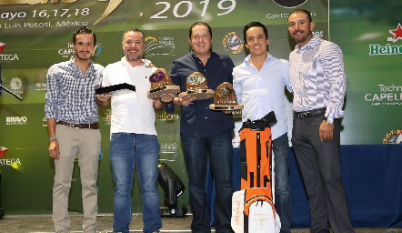 Premiación Torneo Anual de la Loma Golf.