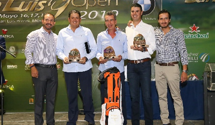 Premiación Torneo Anual de la Loma Golf.