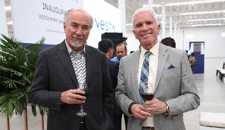  Carlos Carbajal y Elías Laniado.