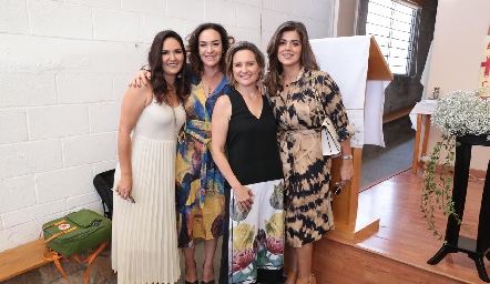  Ana Paula Valdés, Julieta Morales, Sofía Bárcena y Yezmín Sarquis.