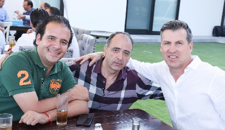  Salvador Orozco, Miguel Herrera y Alfonso Anaya.