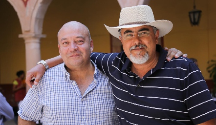  Toño lozano y Picho Páramo.