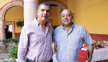 Javier Tobías y Toño Lozano.