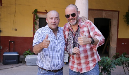  Toño Lozano y Gunnar Mebius.