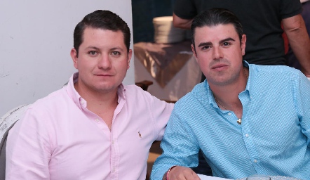  Nacho Puente y Santiago Labastida.