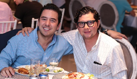 Federico Mendizábal y Rodrigo Palos.