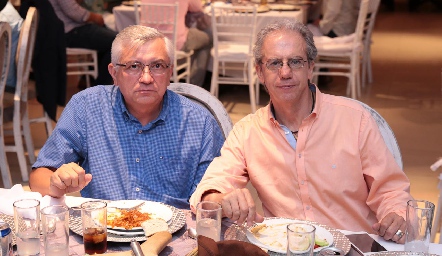  Guillermo Cárdenas y Hugo Barragán.