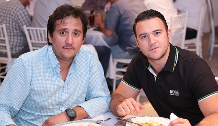  Arturo Enríquez y Alfonso César.