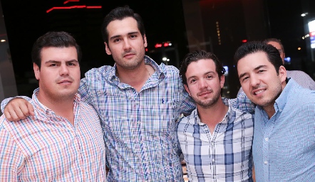  Mauricio Labastida, José Iga, Daniel Granados y Federico Mendizábal.