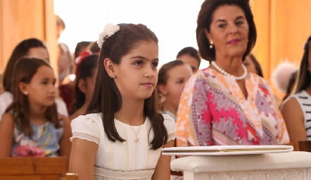 Primera Comunión de María Paula Vera Díaz.