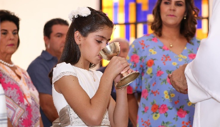 Primera Comunión de María Paula Vera Díaz.