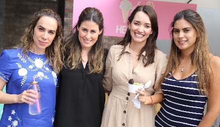  Marijó del Río, Andrea Fernández, Paloma González y Bárbara Berrones.