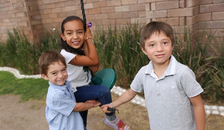  Paulo, Romina y Leo.