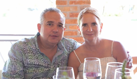  Jorge Villarreal e Ivette Coulón.
