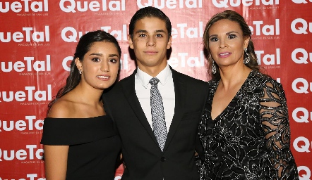  Montse Téllez, Jorge Siller y Gabriela Mercado.