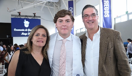  Martha Malo, Diego y Andrés Bárcena.