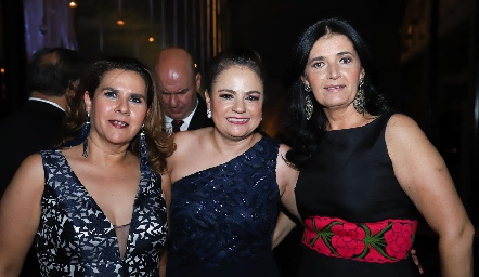  Graciela Torres, Coco Leos y Rocío Espinosa.