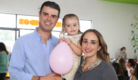 Santiago Labastida, Ángeles y Ángeles Mahbub.