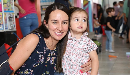  Sandra de la Garza y Luciana.
