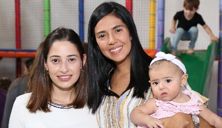  Daniela Yamín y Silvia Araiza .