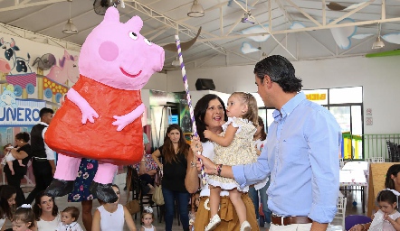 Cumpleaños de Ángeles Labastida.