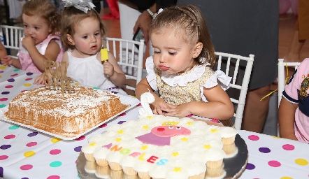 Cumpleaños de Ángeles Labastida.