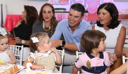 Cumpleaños de Ángeles Labastida.