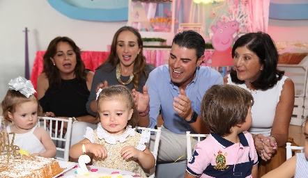 Cumpleaños de Ángeles Labastida.