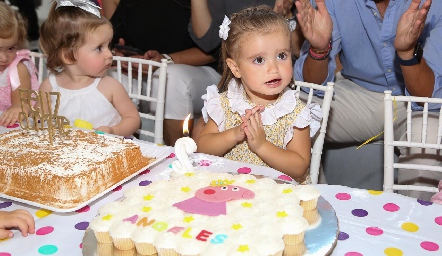 Cumpleaños de Ángeles Labastida.
