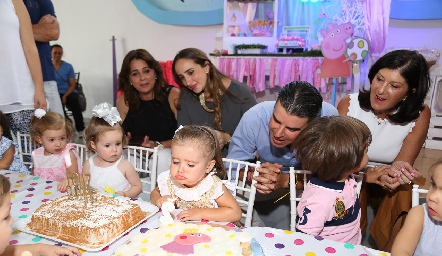 Cumpleaños de Ángeles Labastida.