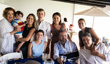 Cumple de Sebastián de la Maza.