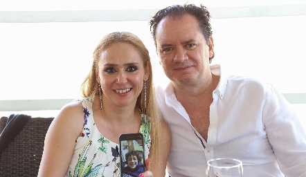 Melissa Fernández y Emilio Ciuffardi.