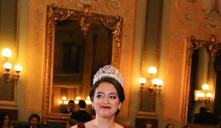 Coronación de la Reina de la Sociedad Potosina La Lonja.