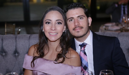  Sofía Rojas y Andrés Cobos.