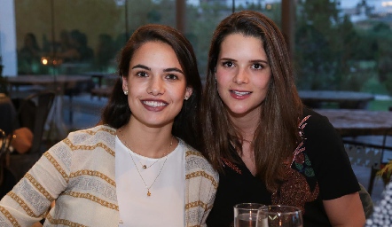  Marcela Díaz Infante y Jessica Martín Alba.