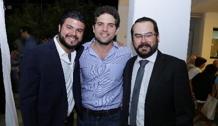  Federico Díaz Infante con sus amigos.