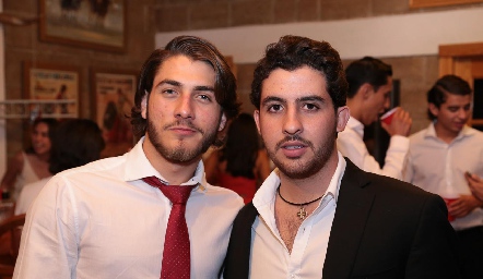 Juan Carlos Andrade y Max Gómez.