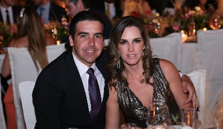 Manuel Labastida y Eunice Camacho.