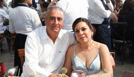  Raúl Martínez y María Elena Lomelí.