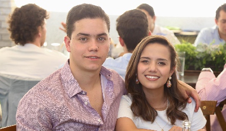  Alejandro Fernández y Samantha Pérez.