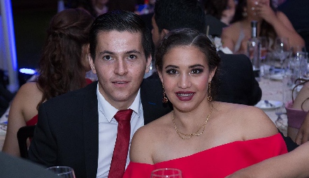  Alejandro Delgado y Gabriela Derbez.