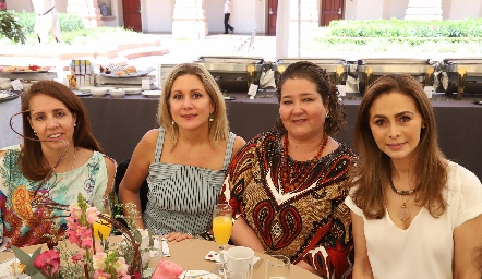  Laura de la Rosa, Pupy García, Mónica Berlanga  y Olga Alessi.