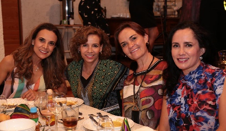  Dani Díaz de León, Gaby Cubillas, Sofi Rangel y Alma Rosa Méndez.
